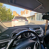Накидка на панель приладів HYUNDAI Elantra 5 пок. MD 2011-2014 Чохол/накидка на торпеду авто Хюндай, фото 2