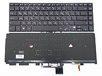 Клавиатура для ASUS UX530, UX530UX, UX530UQ UX550 UX550VE UX550VD UX580 UX580G (Black без рамки с подсветкой)