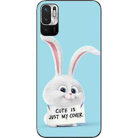 Оригінальний бампер для Xiaomi Redmi Note 10 5G з картинкою Зайчик, фото 1