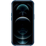Магнітний чехол Nillkin для Apple iPhone 13 (CamShield Pro Magnetic Case) Blue із захистом камери, фото 3