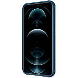 Магнітний чехол Nillkin для Apple iPhone 13 (CamShield Pro Magnetic Case) Blue із захистом камери, фото 5