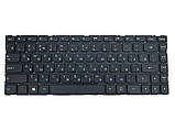 Клавіатура для ноутбука Lenovo IdeaPad S41-70, S41-35, S41-75, U41-70 ( RU Black, без рамки) . Оригінальна, фото 4