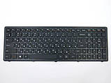 Клавіатура для ноутбука Lenovo IdeaPad G500s, G505s, S500, S510p, Z510,Flex 15, 15D ( RU Black з рамкою )., фото 4