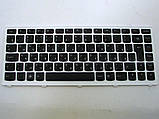 Клавіатура для ноутбука LENOVO IdeaPad S300 S400 S405 M30-70 ( RU Black з білою рамкою). Оригінал., фото 4
