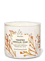 Свічка ароматична трифітильна Toasted Vanilla Chai від Bath and Body Works