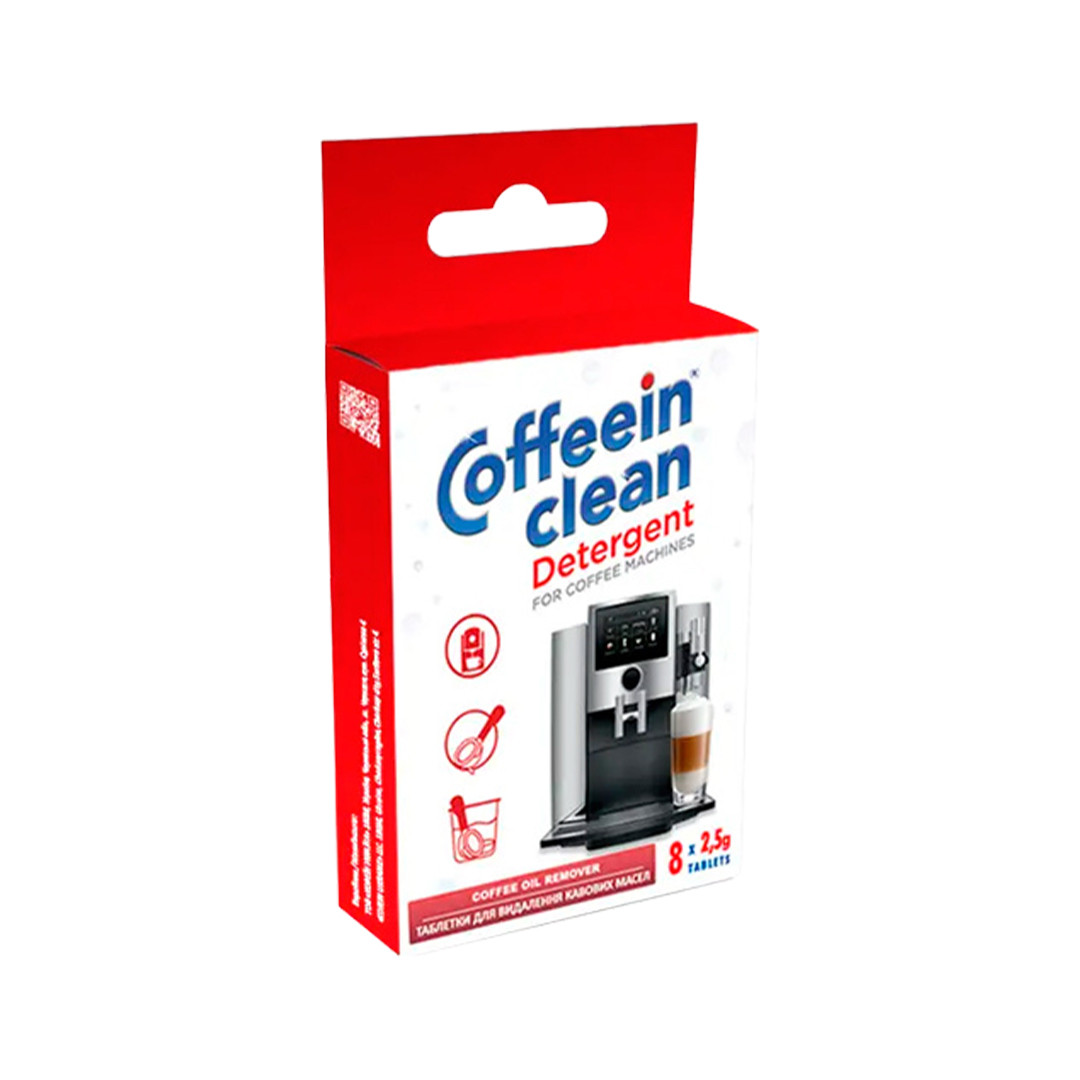 Таблетки для очищення від кавових масел Coffeein Сlean Detergent 8 x 2,5 г