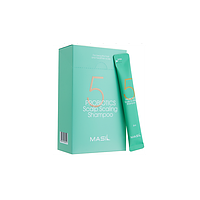 Глубокоочищающий шампунь с пробиотиками Masil 5 Probiotics Scalp Scaling Shampoo - 8 ml