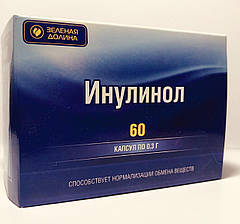 Инулинол 60 капсул по 0.3 г (підшлункова залоза) Зелена Долина