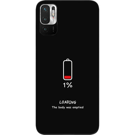 Оригінальний чохол для Xiaomi Redmi Note 10 5G з картинкою Зарядка, фото 1