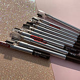 Олівець для брів зі щіточкою maXmaR  № 04 Soft brown, фото 3