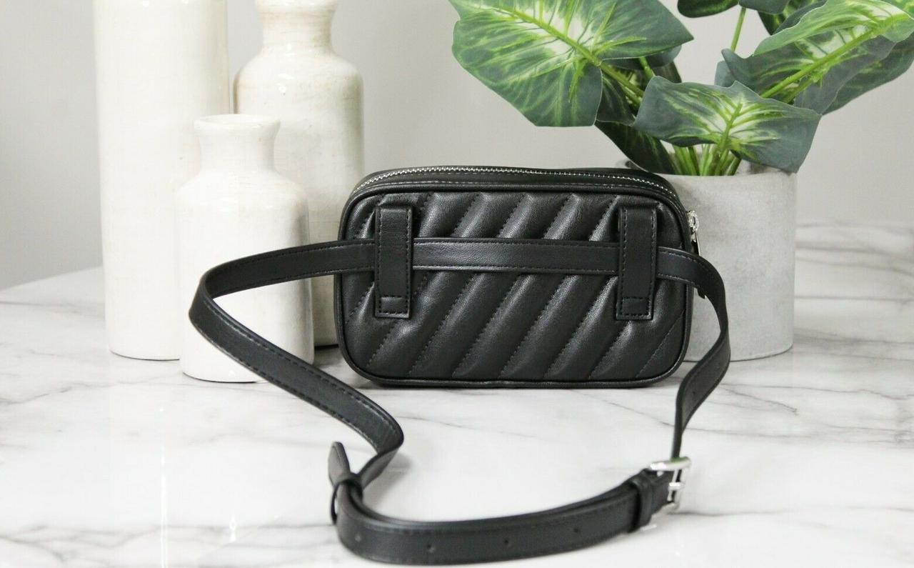 Michael Kors Rose Quilted Convertible Belt Bag Opwht Multi