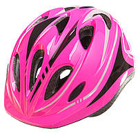 Шлем защитный с механизмом регулировки Zelart Fit 5611 L 54-56 см Pink