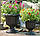 Горщик для квітів на ніжці Nergiz 9,8 л антрацитовий, фото 6