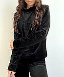 Велюровий гольф жіночий, фото 3