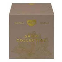 Салфетки косметические Ruta Satin Collection в коробке двухслойные 80 листов куб