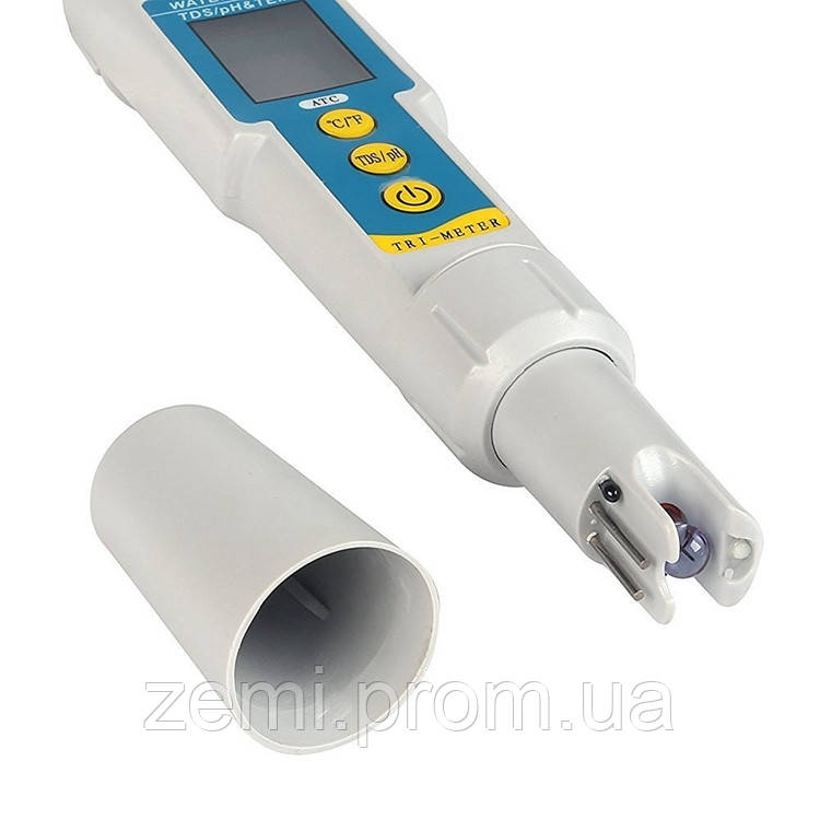 PH-986 комбинированный pH/TDS-метр c термометром и АТС - фото 3 - id-p1495117492