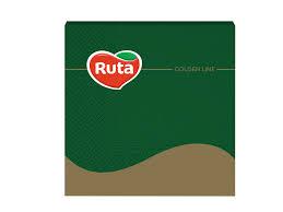 Салфетки столовые Ruta темно-зеленые 33*33 см трехслойные 20 шт (aroma) - фото 1 - id-p1495111778