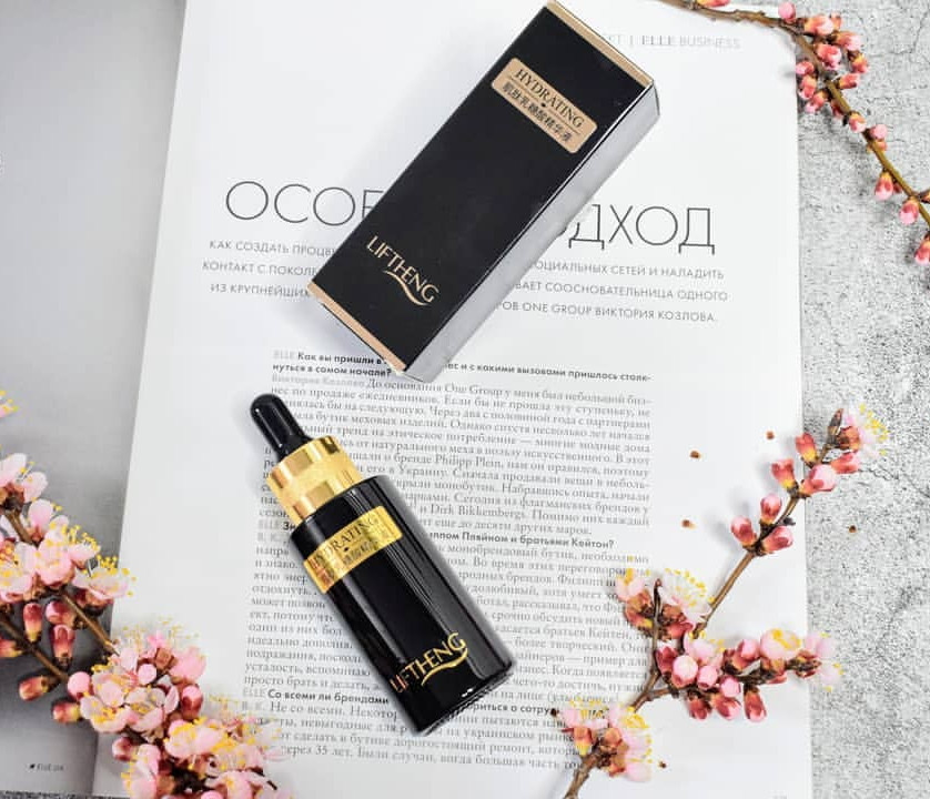 Омолоджуюча сироватка для обличчя LIFTHENG HYDRATING Carnosine Lactobacillus Ferment Essence на основі пептид
