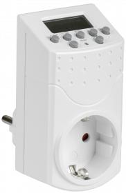 Розетка-таймер електронний ДТЦ-1 1хв 7дн 140on / off 16А IP20 IEK