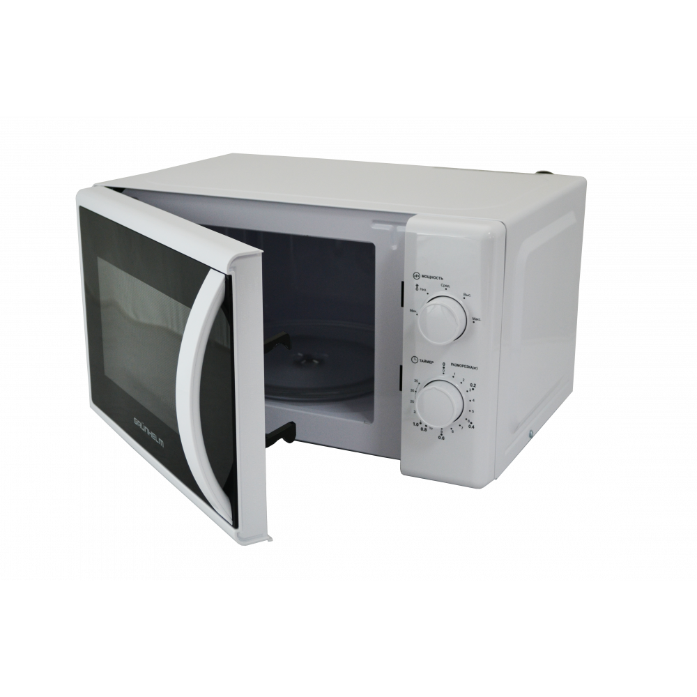 Мікрохвильова піч GRUNHELM 20MX720-W (біла), фото 1