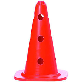 Конус з отворами SELECT Training Cone with Hole, 34 cm, червоний