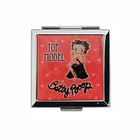 Дзеркало кишенькове "Betty Boop", червоне артикул 4227190