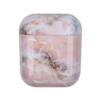 Чохол для навушників AirPods Case Мармур Pink Sand (916) пудра