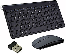 Бездротова клавіатура + миша Ultra-thin Combo, фото 3