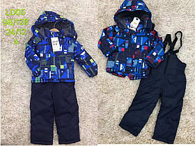 Комбінезон з курткою для хлопчиків оптом Taurus розміри 98-128 см, арт. LD-05