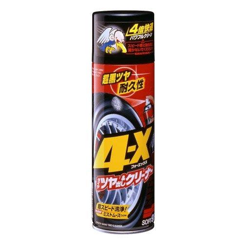 Soft99 4-X Tire Cleaner - Антистатический очиститель-полироль для шин, 470 мл - фото 1 - id-p1495158447