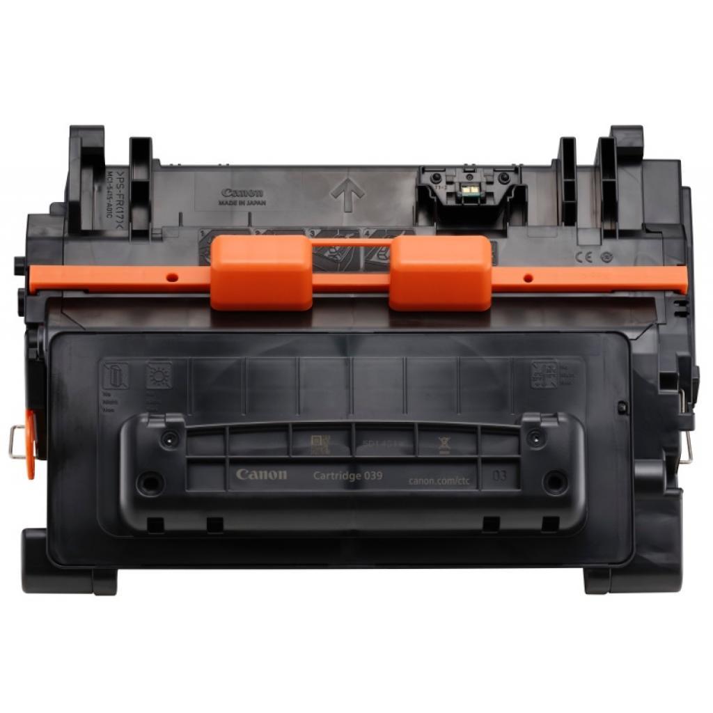 КАРТРИДЖ ОРІГІНАЛЬНИЙ CANON 039 BLACK З ЗАПРОБОКИЙ