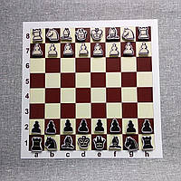 Шахматы на магнитном коврике 40х40 см