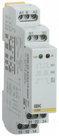 Імпульсне реле ORM. 2 конт. 12-240 В AC/DC IEK