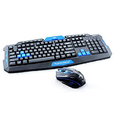 Клавіатура + миша бездротова ігрова HK8100, фото 2