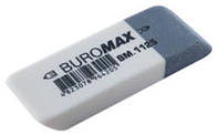 Ластик двойной с абразивной частью 56x19x8мм бело-серый BUROMAX BM.1125