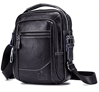 Деловая сумка-барсетка, кожаная мужская наплечная сумка, Laoshizi Luosen модная повседневная сумка, 087-1