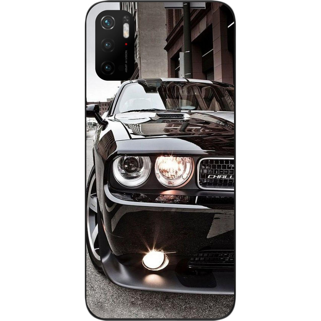 Бампер силіконовий для Xiaomi Poco M3 Pro з малюнком Авто