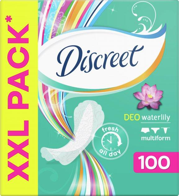 Ежедневные прокладки Discreet Deo Water lily Multiform 100 шт - фото 1 - id-p551044241