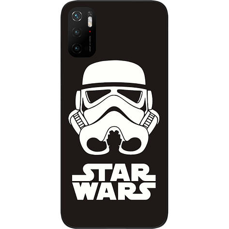 Силіконовий чохол для Xiaomi Poco M3 Pro з картинкою Star Wars, фото 1