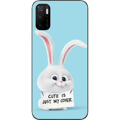 Оригінальний бампер для Xiaomi Poco M3 Pro з картинкою Зайчик, фото 1