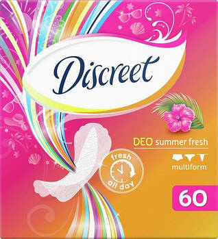 Щоденні прокладки Discreet Summer Fresh 60 шт.