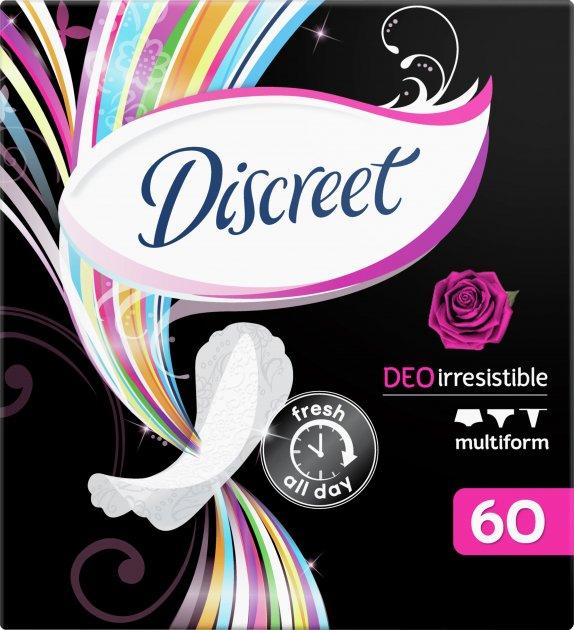 Щоденні прокладки Discreet Deo Irresis Multiform 60 шт.