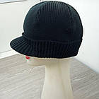 Шапка унісекс вовняна з козирком ELEMENT чорна 30032825, фото 4