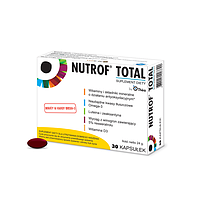 Нутроф форте (Nutrof Total) 30 шт.- вітаміни для очей/ Виробник Thea - Польща. Безкоштовна доставка з Європи