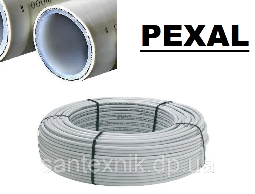 Труба металопластикова PEXAL LAZER PEX-AL-PEX 26х3.0мм.