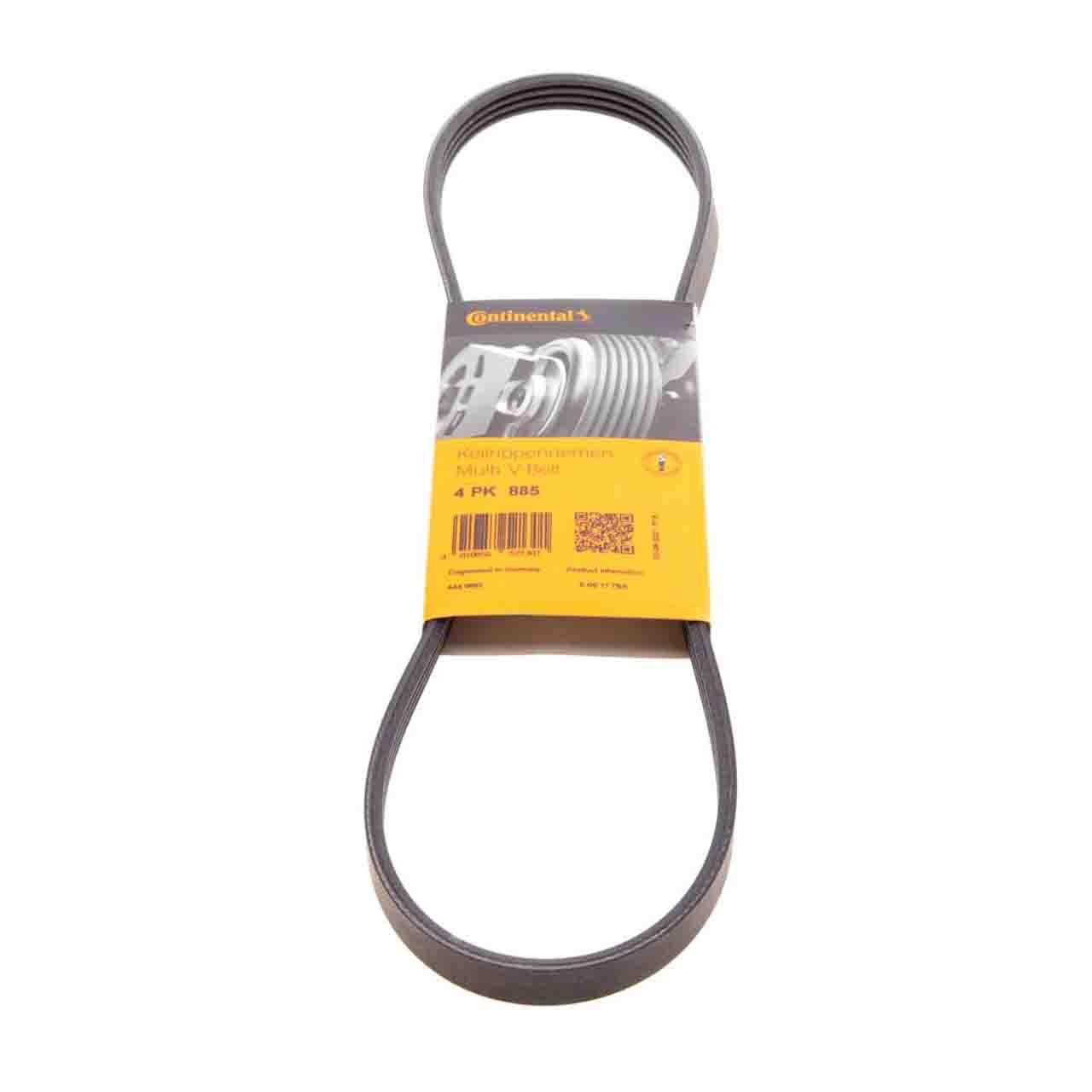Ремінь 4PK885 Contitech (Німеччина) генератора поліклинові | многоручейковый 4PK 885
