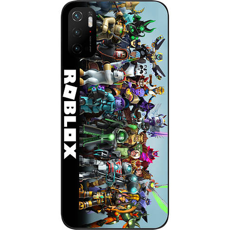 Силіконовий чохол для Xiaomi Poco M3 Pro з картинкою Roblox Герой, фото 1