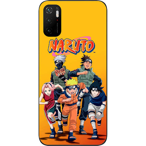 Силіконовий чохол для Xiaomi Poco M3 Pro з картинкою Наруто, фото 1