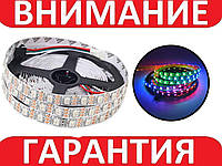 Адресна світлодіодна стрічка SMD 5050 WS2812 (60 LED/m) RGB IP20 5 МЕТРОВ