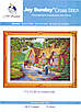 Набір для вишивання за нанесеною на канву схемою "Life in countryside ".AIDA 14CT printed , 47*36 см, фото 3